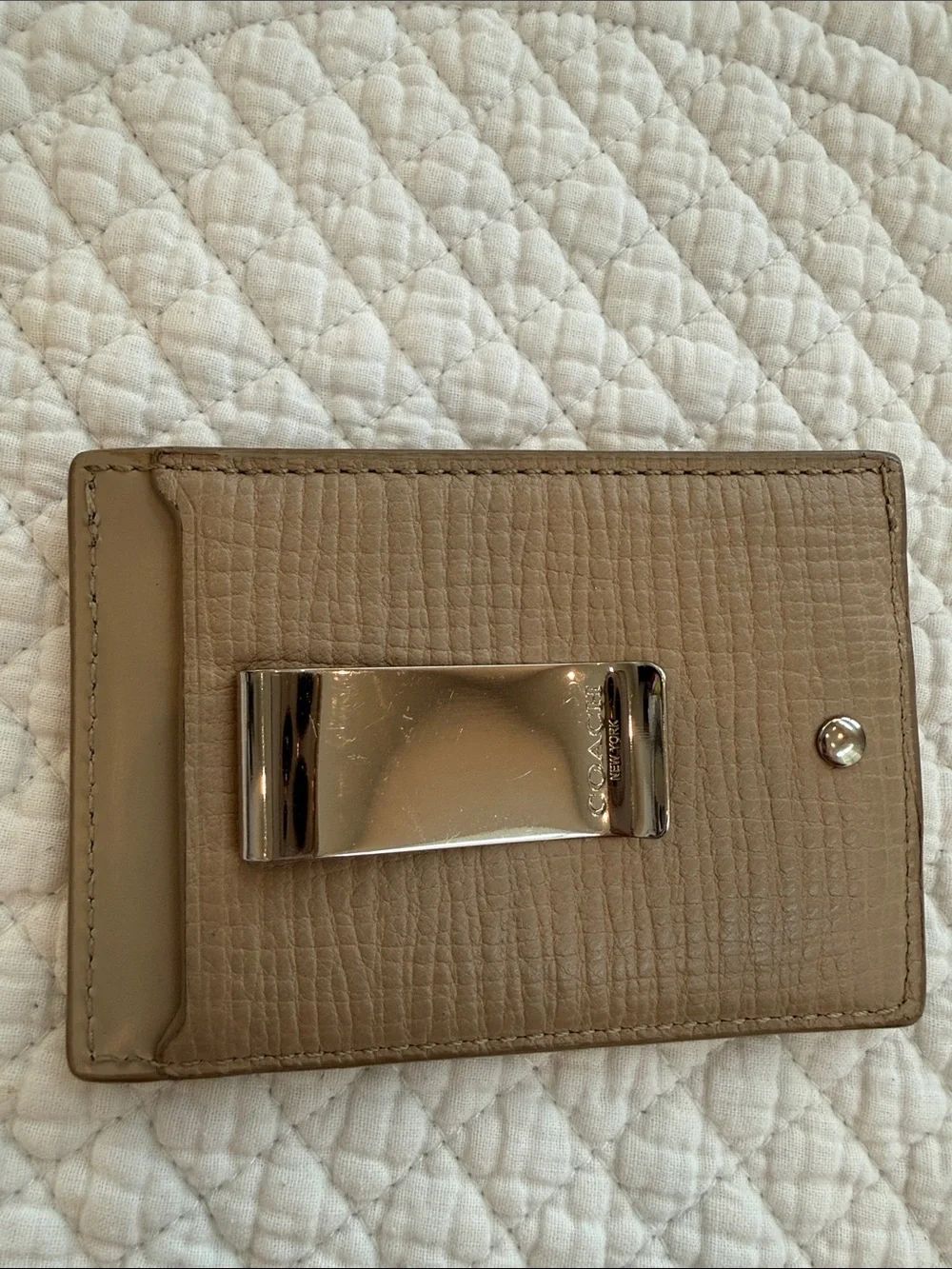 Coach slim card